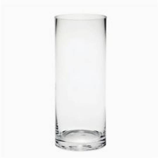 Clear Vase (34cm x 15cm)